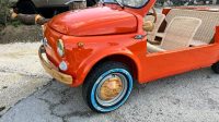 ELETTRIC ICON..Fiat 500 JOLLY Beach Car..NUTS & BOLTS..!أيقونة ELETTRIC….. سيارة فيات 500 جولي الشاطئية…….. الصواميل والمسامير..!