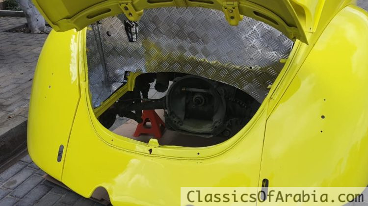 Fully restored VW Beetle 1972 standard 1600 cc dual ports