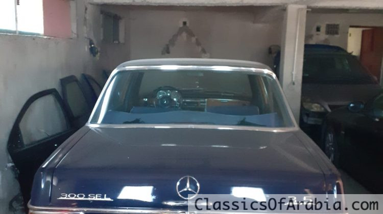 1970 MERCEDES BENZ 300SEL 3. 5 Sedan