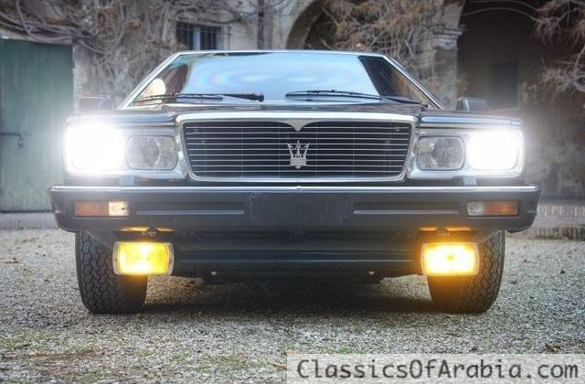 ARMORED & BULLETPROOF 1986 MASERATI 4 PORTE 100% FULLY RESTORED ex Italian MOD .