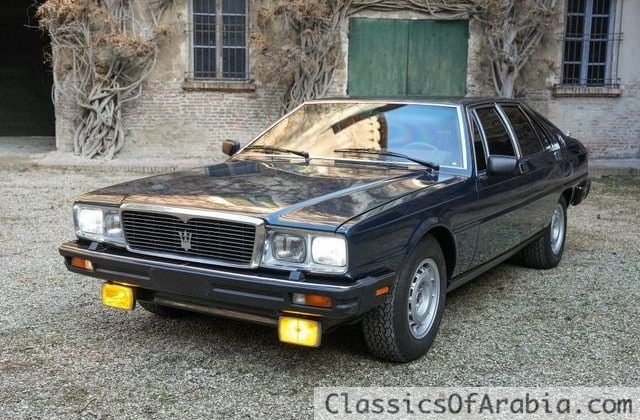 ARMORED & BULLETPROOF 1986 MASERATI 4 PORTE 100% FULLY RESTORED ex Italian MOD .