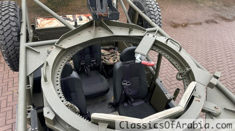 Land Rover Military Model Defender Type 130 WMIK – 2013 – 130 Km Only دلاند روفر موديل ديفيندر العسكرية نوع 130 WMIK – 2013 – 130 km فقط د