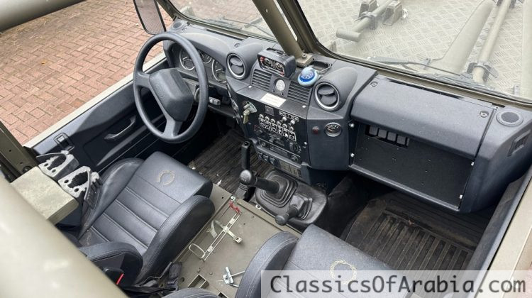 Land Rover Military Model Defender Type 130 WMIK – 2013 – 130 Km Only دلاند روفر موديل ديفيندر العسكرية نوع 130 WMIK – 2013 – 130 km فقط د