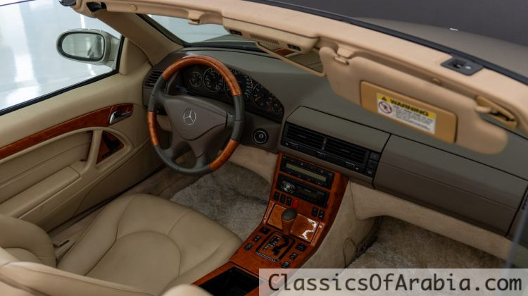 1999 Beige Mercedes Benz SL500