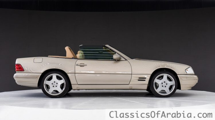 1999 Beige Mercedes Benz SL500