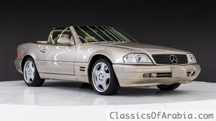 1999 Beige Mercedes Benz SL500