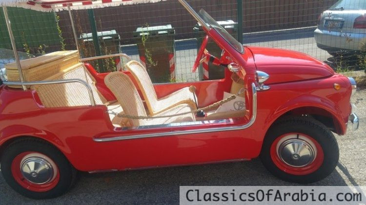 FIAT 500 JOLLY SPIAGGINA Tribute Thermic Engine & NUTS & BOLT