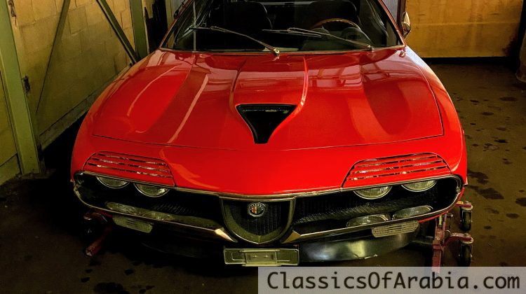 Beautiful Alfa Romeo Montreal 1971 first registered in Italy