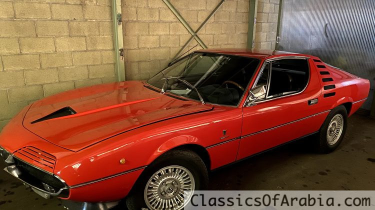 Beautiful Alfa Romeo Montreal 1971 first registered in Italy