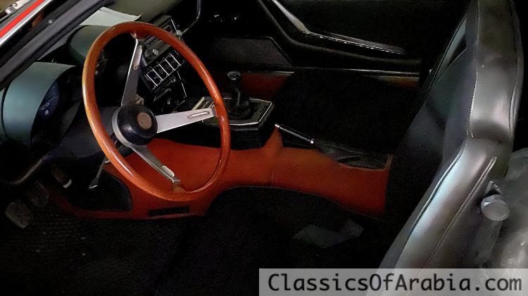 Beautiful Alfa Romeo Montreal 1971 first registered in Italy