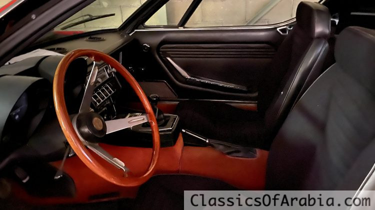 Beautiful Alfa Romeo Montreal 1971 first registered in Italy