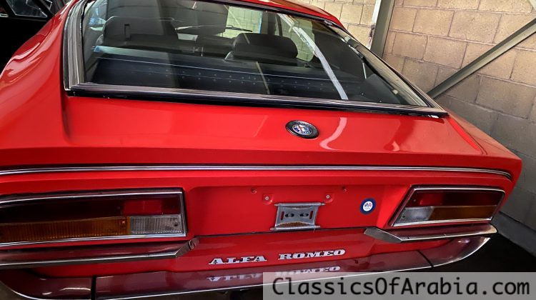Beautiful Alfa Romeo Montreal 1971 first registered in Italy