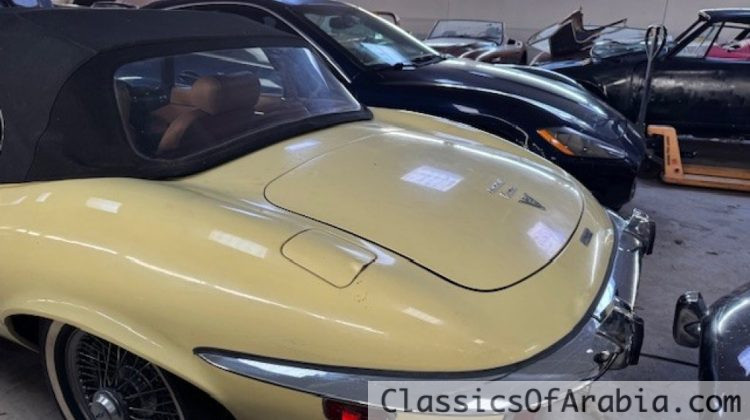 JAGUAR E TYPE 1973 V 12 !!! Primrose Yellow lhd Minor Project.