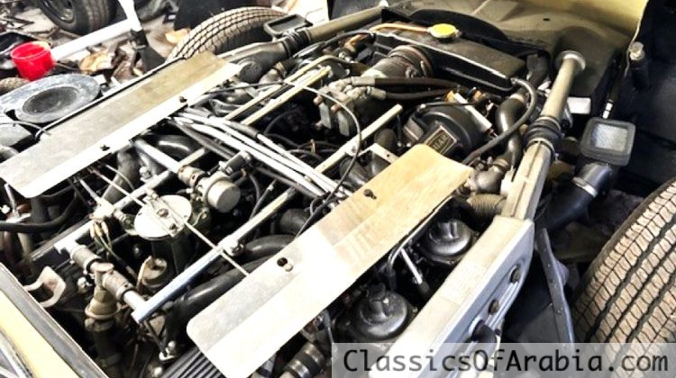 JAGUAR E TYPE 1973 V 12 !!! Primrose Yellow lhd Minor Project.