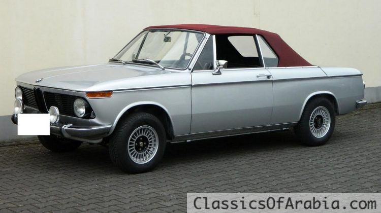 1969 BMW 1600-2 Baur Cabriolet
