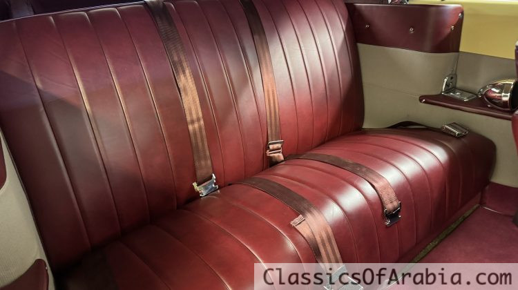 Convertible. Old body with modern drivetrain. 350 V8 / 700 automatic. Air ride. Disc brakes.