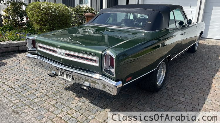 GTX Convertible. 440 CID / 4 speed. 1 of 701.