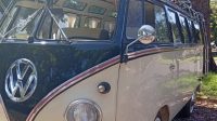 VW T1 split window bus Samba Recreation 1973