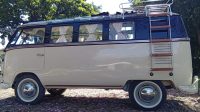 VW T1 split window bus Samba Recreation 1973