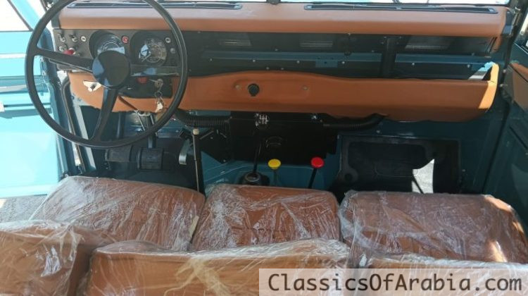 Land Rover 109 Series III frame off restoration