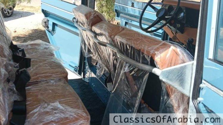 Land Rover 109 Series III frame off restoration