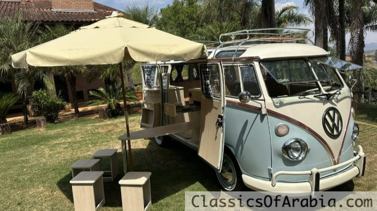 VW T1 splitwindow bus camper van 1975