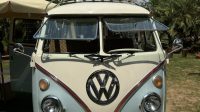 VW T1 splitwindow bus camper van 1975