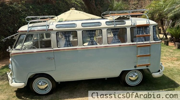 VW T1 splitwindow bus camper van 1975