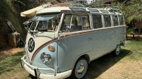 VW T1 splitwindow bus camper van 1975