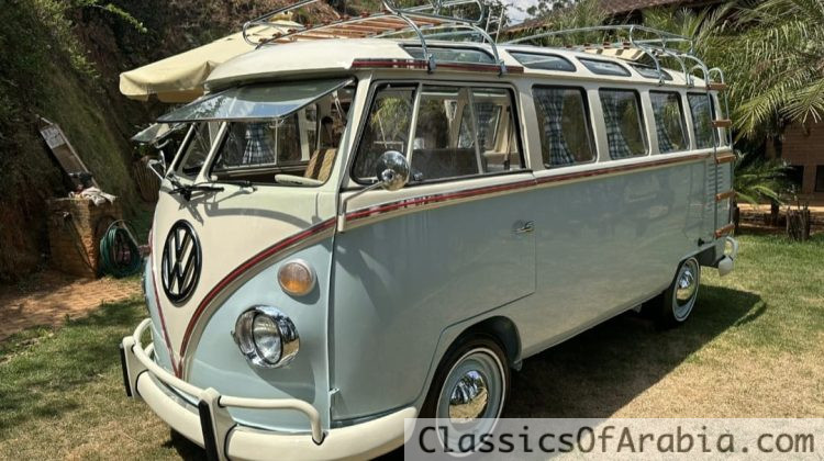 VW T1 splitwindow bus camper van 1975