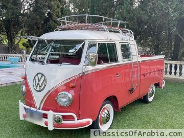 VW T1 Splitwindow bus crew cab 1962