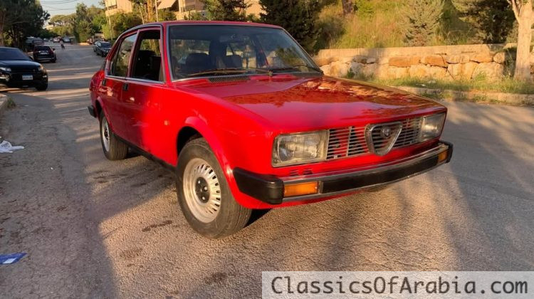 Alfa Romeo – Alfetta 2.0 – 1984