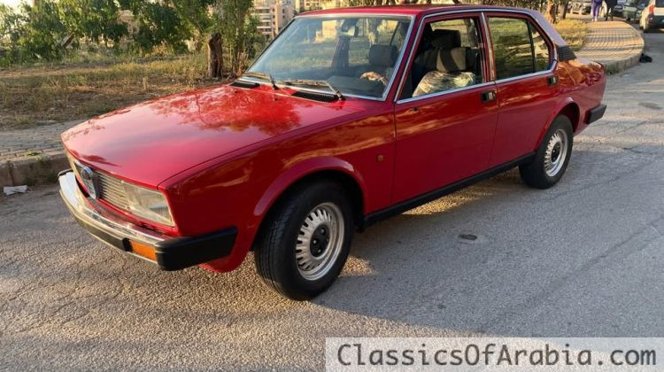 Alfa Romeo – Alfetta 2.0 – 1984