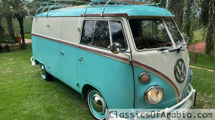 VW T1 splitwindow bus camper van 1973