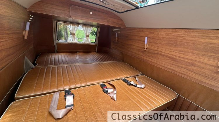 VW T1 splitwindow bus camper van 1973