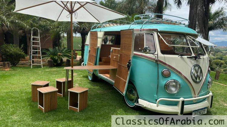 VW T1 splitwindow bus camper van 1973