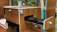 VW T1 splitwindow bus camper van 1973