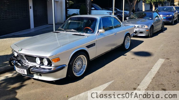 1973 BMW 3.0 CS with M30B35 Hartge engine swap (with original matching numbers engine available)