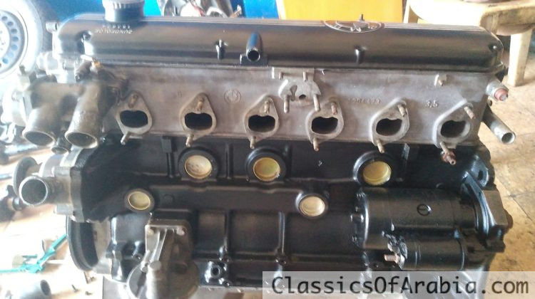 1973 BMW 3.0 CS with M30B35 Hartge engine swap (with original matching numbers engine available)