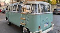 VW T1 splitwindow bus Samba replica 1972