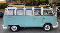 VW T1 splitwindow bus Samba replica 1972