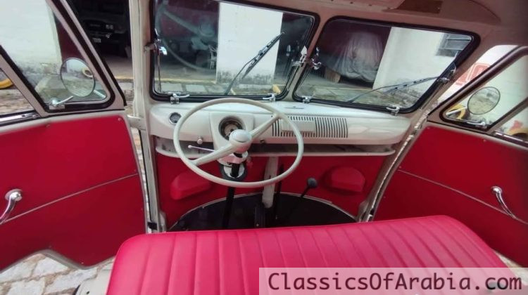 VW T1 split window bus 1961