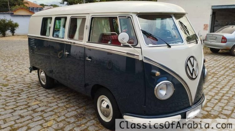 VW T1 split window bus 1961