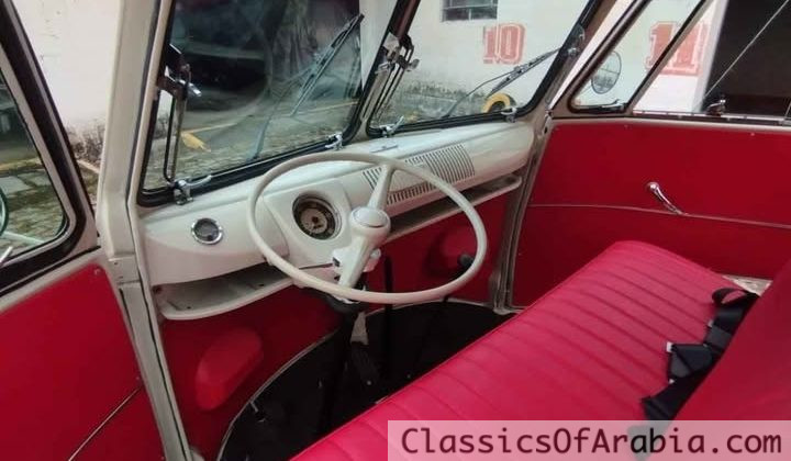 VW T1 split window bus 1961